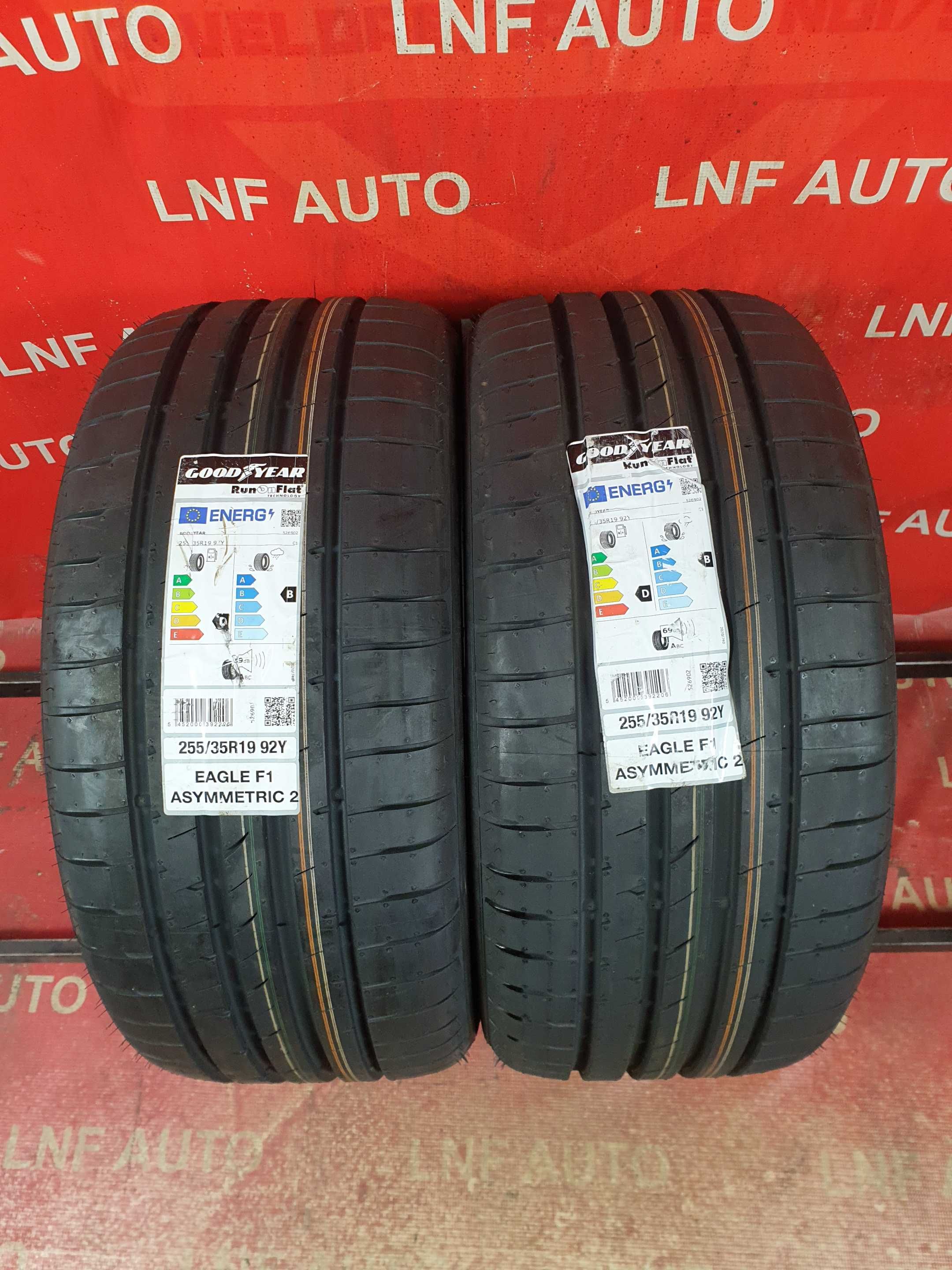 Anvelope de VARA - 255/35/19 - GoodYear - NOI - DOT 2021 - RFT !