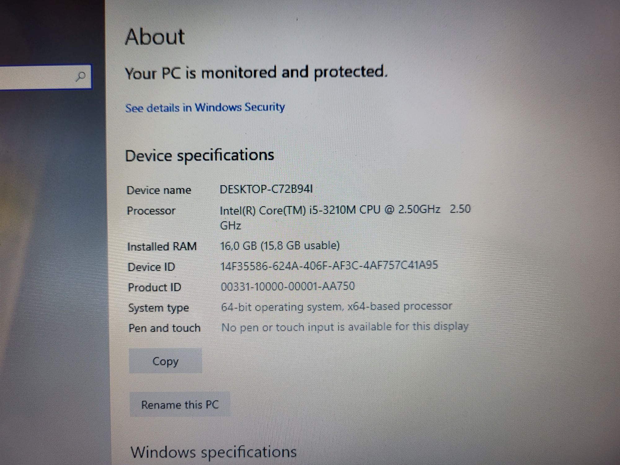 Laptop Lenovo Thinkpad i5 16 gb ram ddr3 120 gb SSD , 1TB HDD