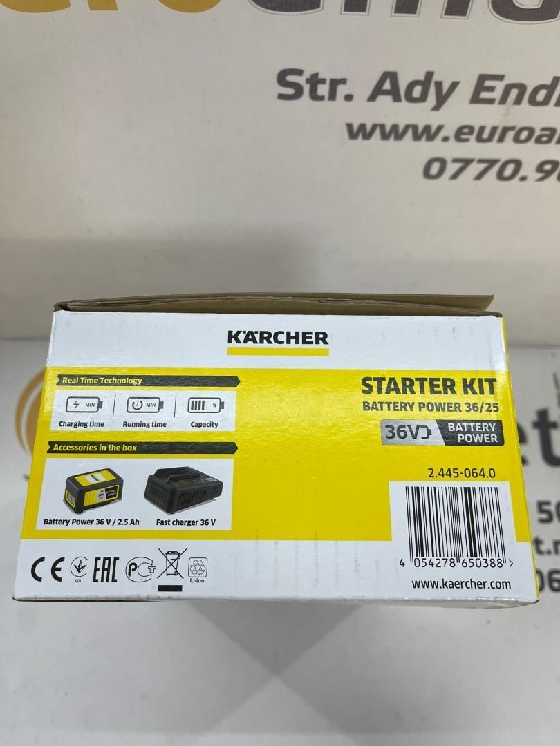Karcher Starter kit Battery Power 36/25 Nou, -A-