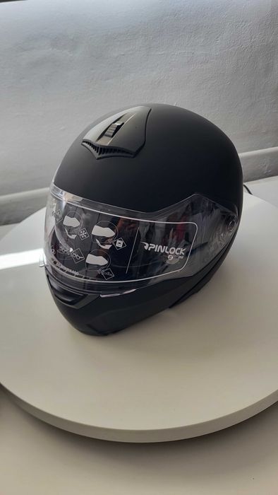 Cască moto Crivit Flip-Up L, vizieră Pinlock, nouă în cutie