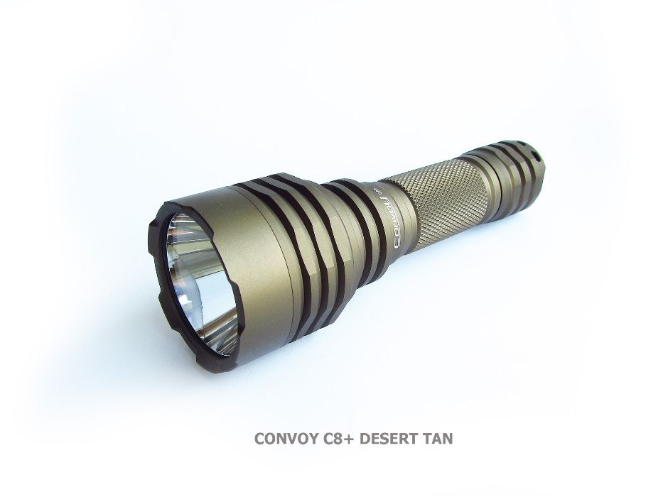Модифициран фенер CONVOY C8 и С8+ до 1000 метра по ANSI