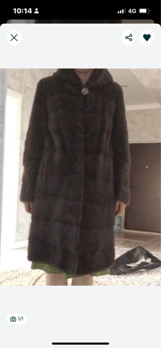 продается норковая шуба в хорошем состоянии