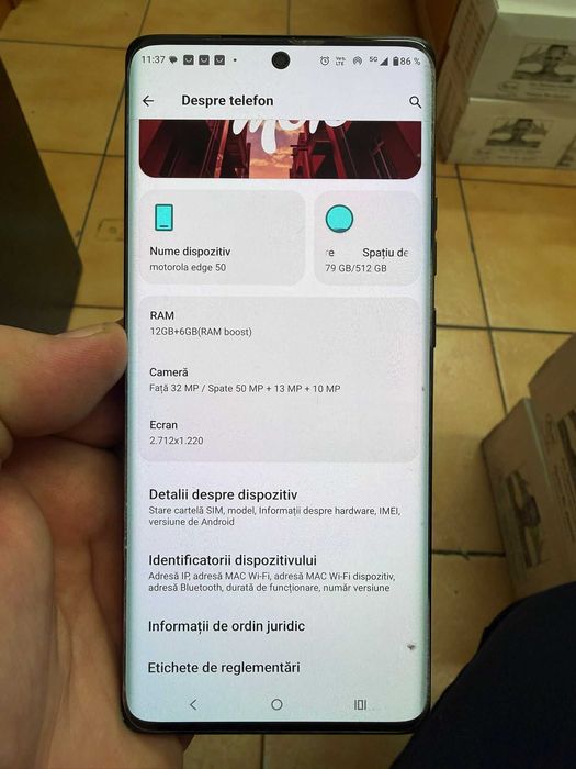 motorola edge 50 - 512 gb