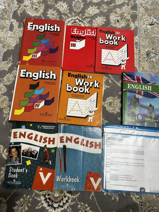 Продаю книги по английскому языку