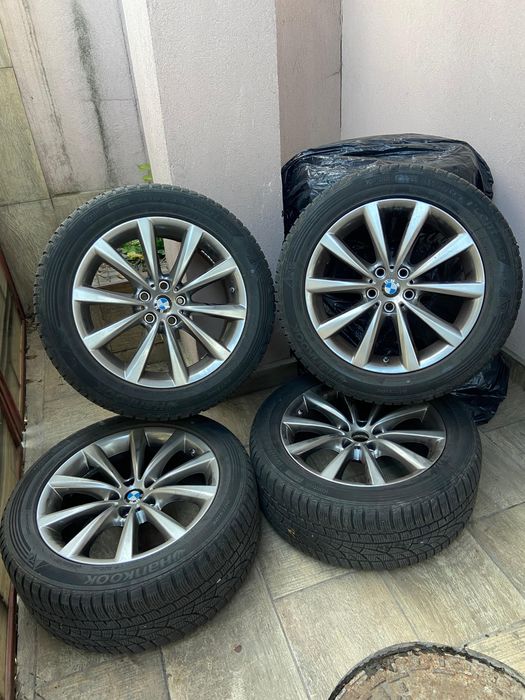 Roti / Jante Bmw 18" inch echipate cu anvelope iarna Hankook 245/50/18