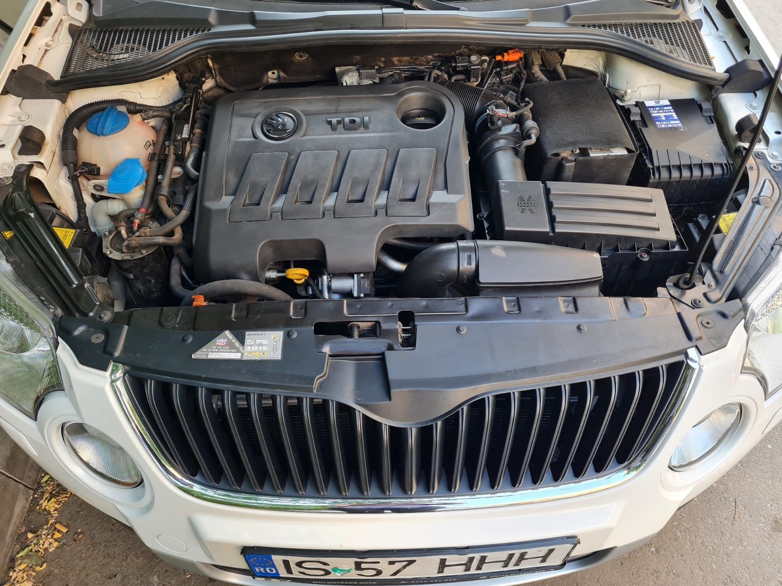 Skoda yeti 2.0tdi4x4 2013