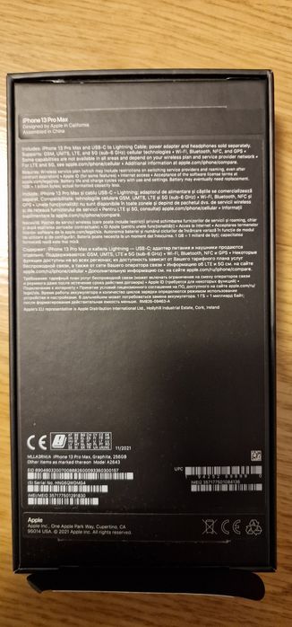Iphone 13 pro max 256 gb