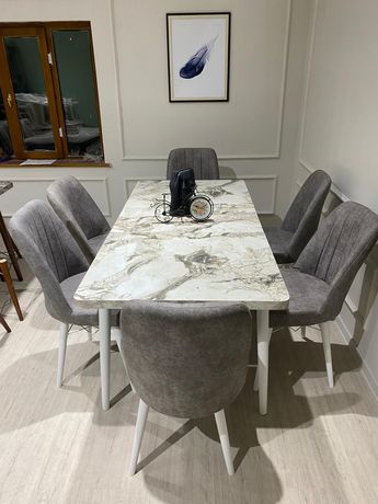 Кухонный стол и стулья производство Турция мебель со склада дёшево