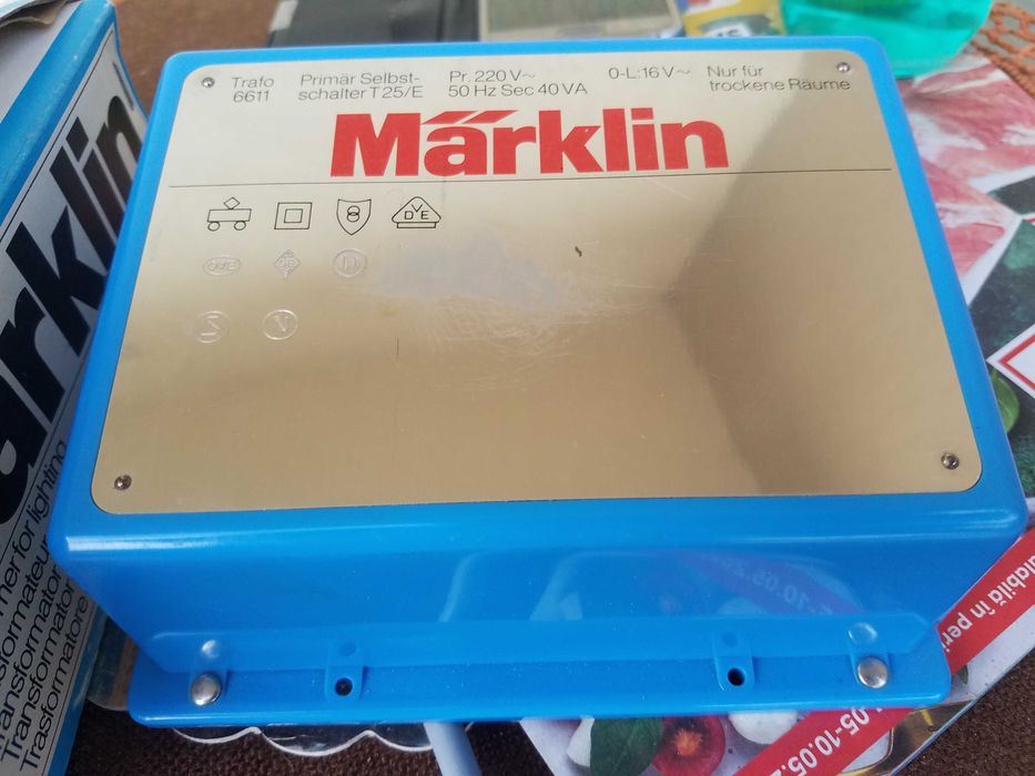Revista si alimentator trenulet electric Heischmann Marklin
