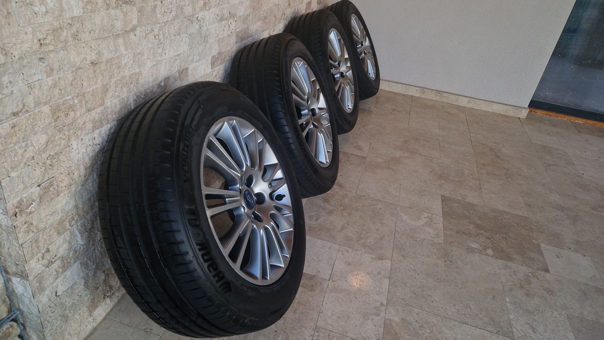Jante aliaj originale Ford 5x108 R17 cu 235 55 17 roti kuga galaxy s m