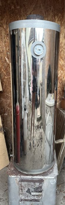 Boiler inox pe lemne