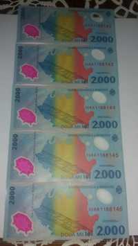Vând bancnote 2000 lei cu eclipsa