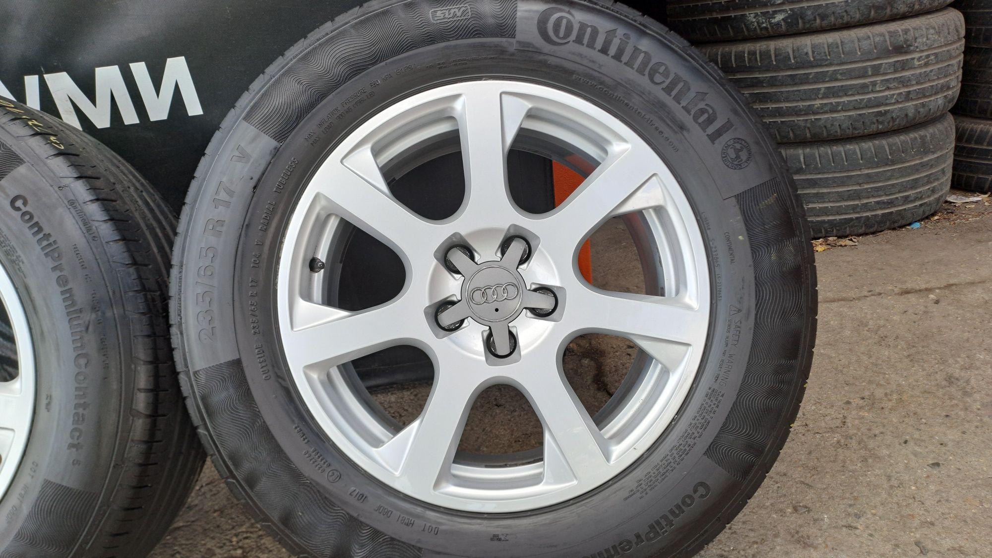 17" 5Х112мм Ауди Кю 5, Audi Q5 5x112mm с Летни гуми 235 65 17