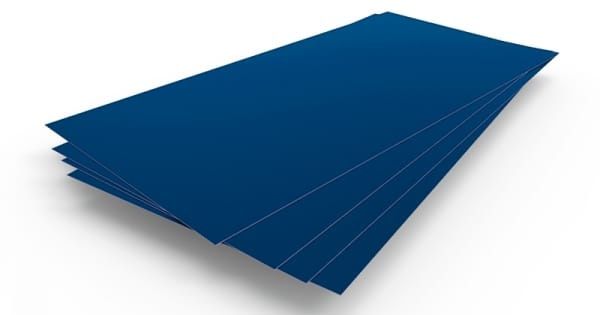 Продам листы синие и оцинковка