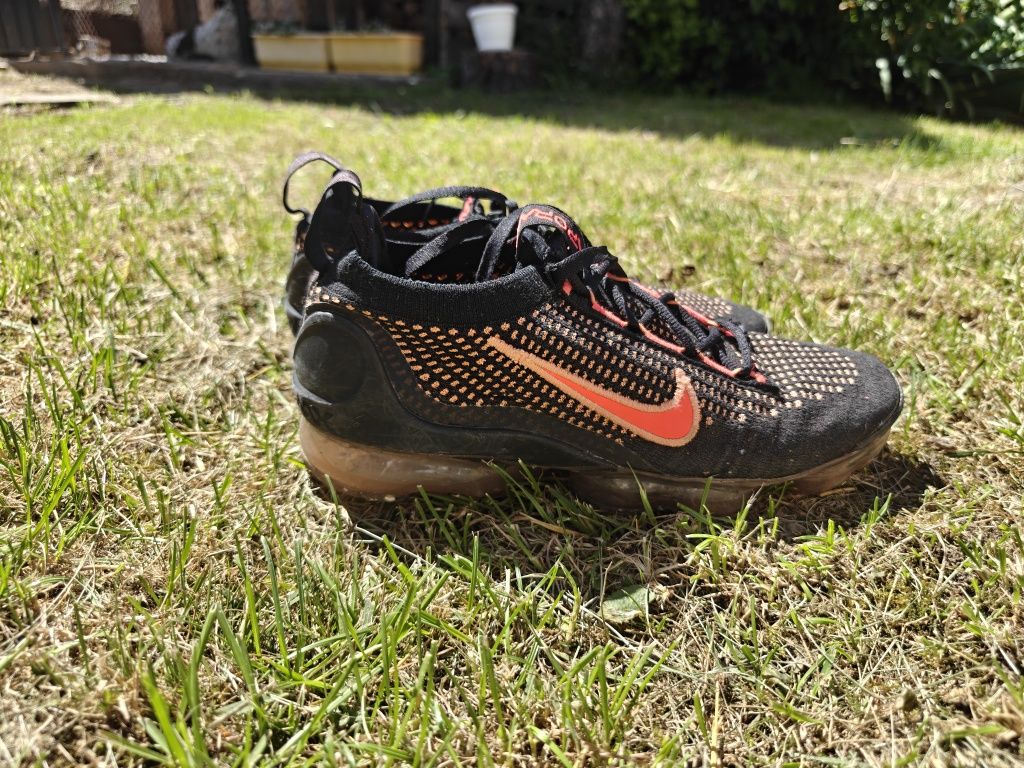 Nike vapor max  черно/оранжеви