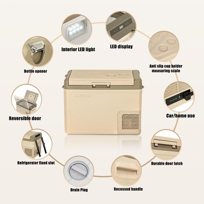 Frigider portabil Alpicool CX40 – 40L  | 12V / 24V / 220V