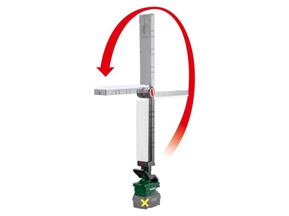 20 V безжична LED лампа-скоба Parkside PLKLA 20-Li A1