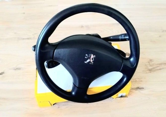 Мултифункционален волан с аербег airbag и лентов кабел + лост за мигач