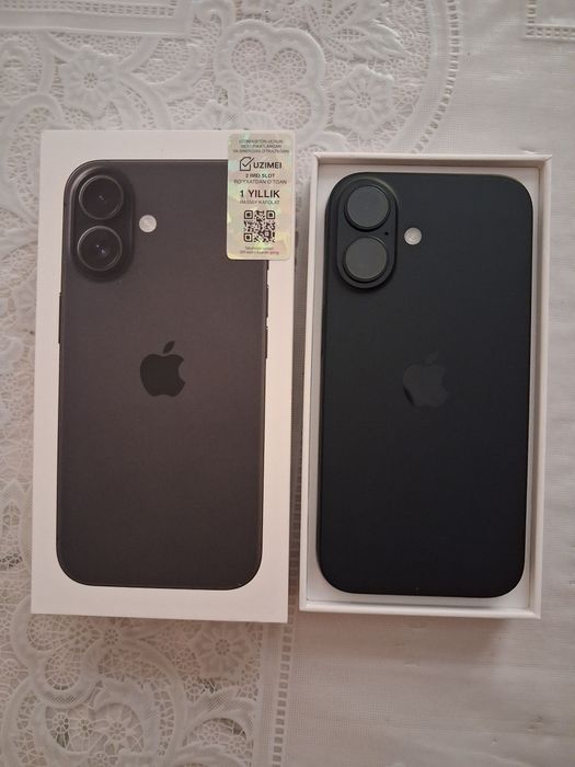 iPhone 16  8/128 yangi sotiladi