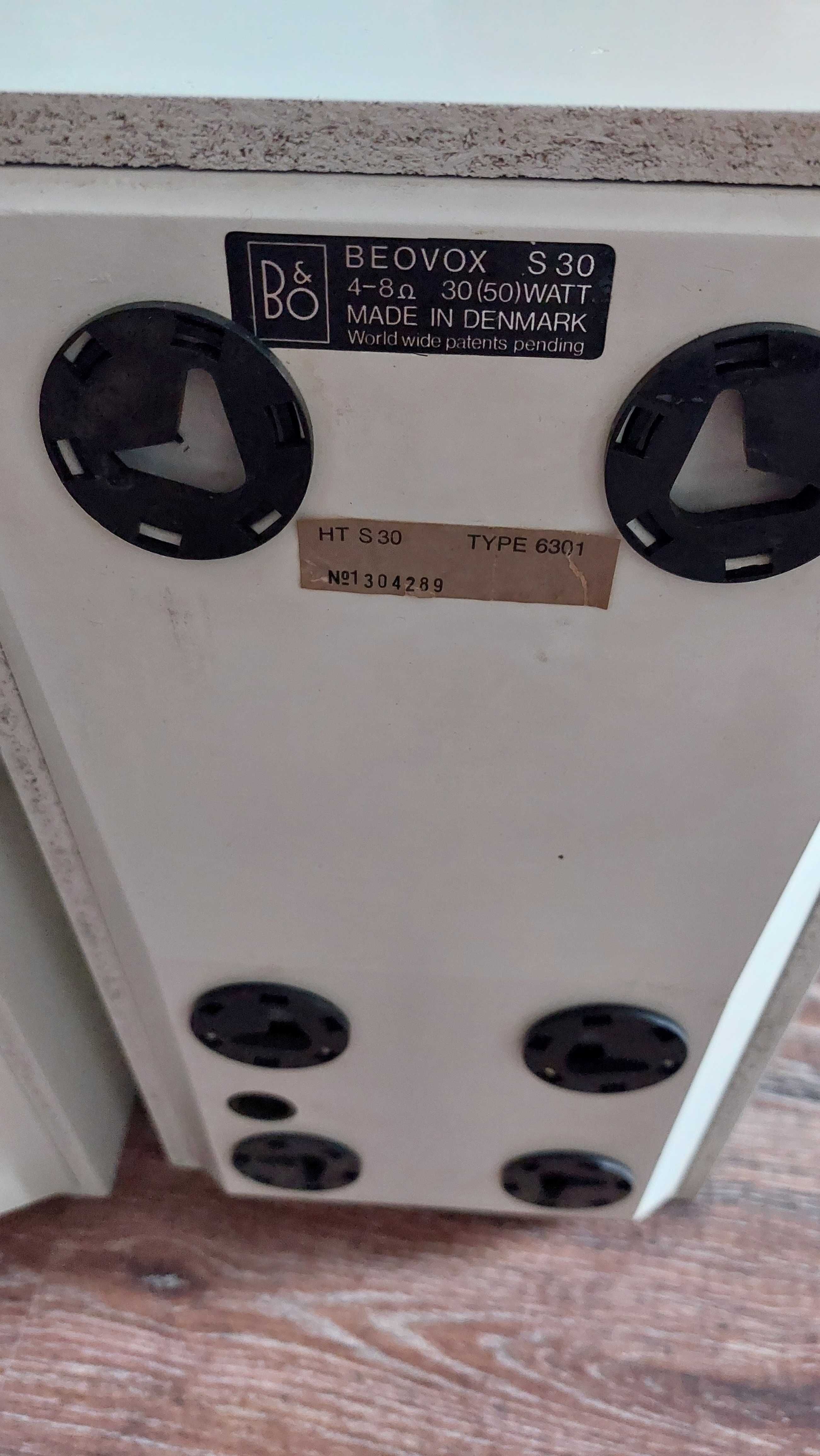 Boxe Bang & Olufsen Beovox S30 HI/FI