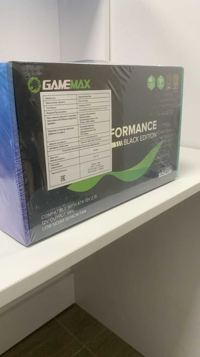 Блок питания GameMax GP-650, 650 Вт, 80 PLUS Bronze