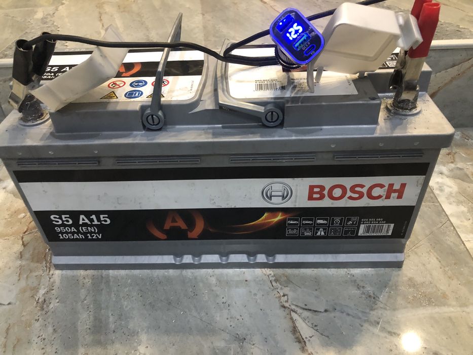 Acumulator Baterie Auto 105 AH 950A Bosch S5 A15 AGM Start Stop X5 X6