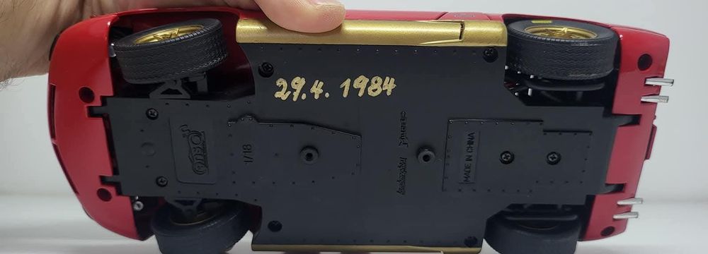 Machetă Lamborghini Miura 1/18 Anson