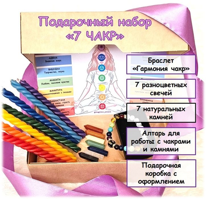 Подарочный набор  "Чакры"