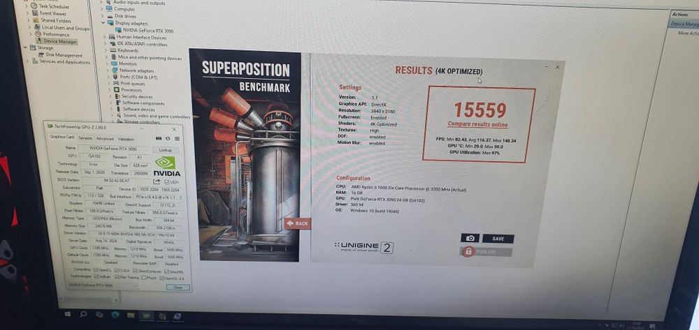 RTX 3090 24GB Palit Gaming Pro