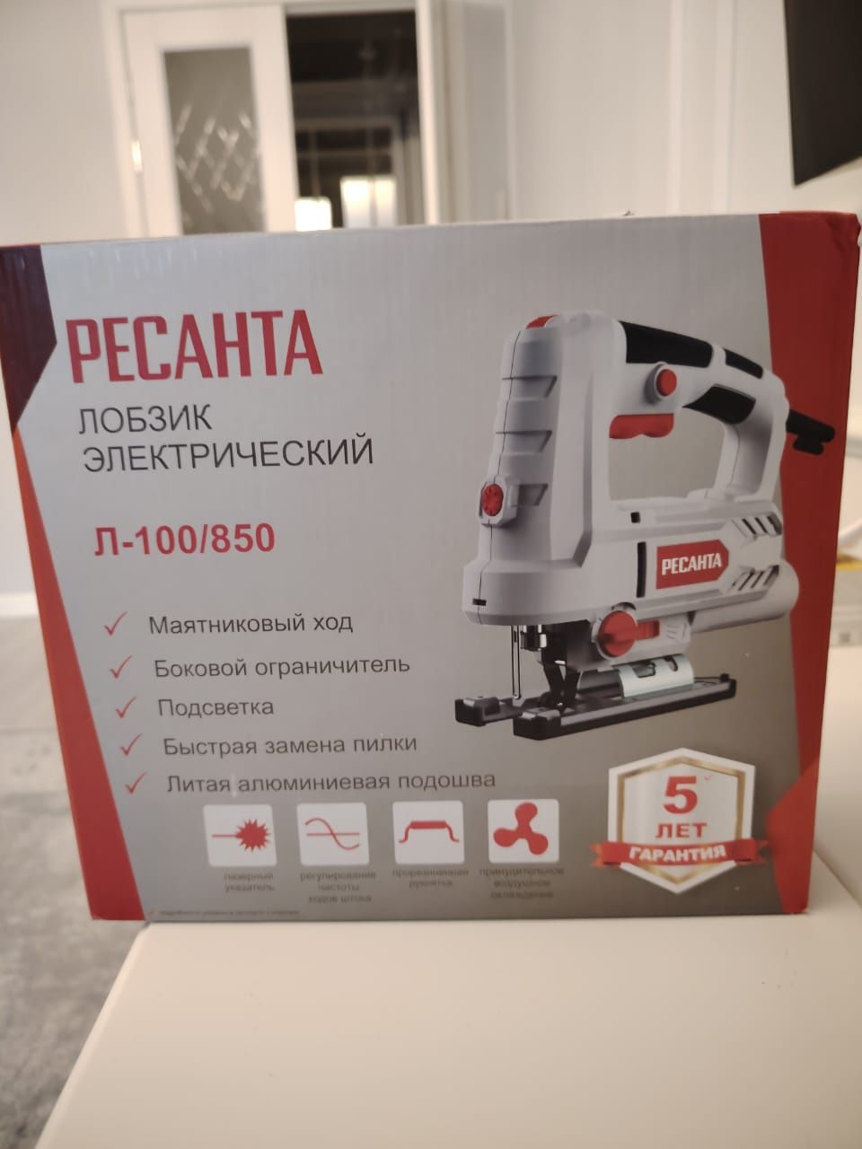 Электрический лобзик Ресанта л100/850вт