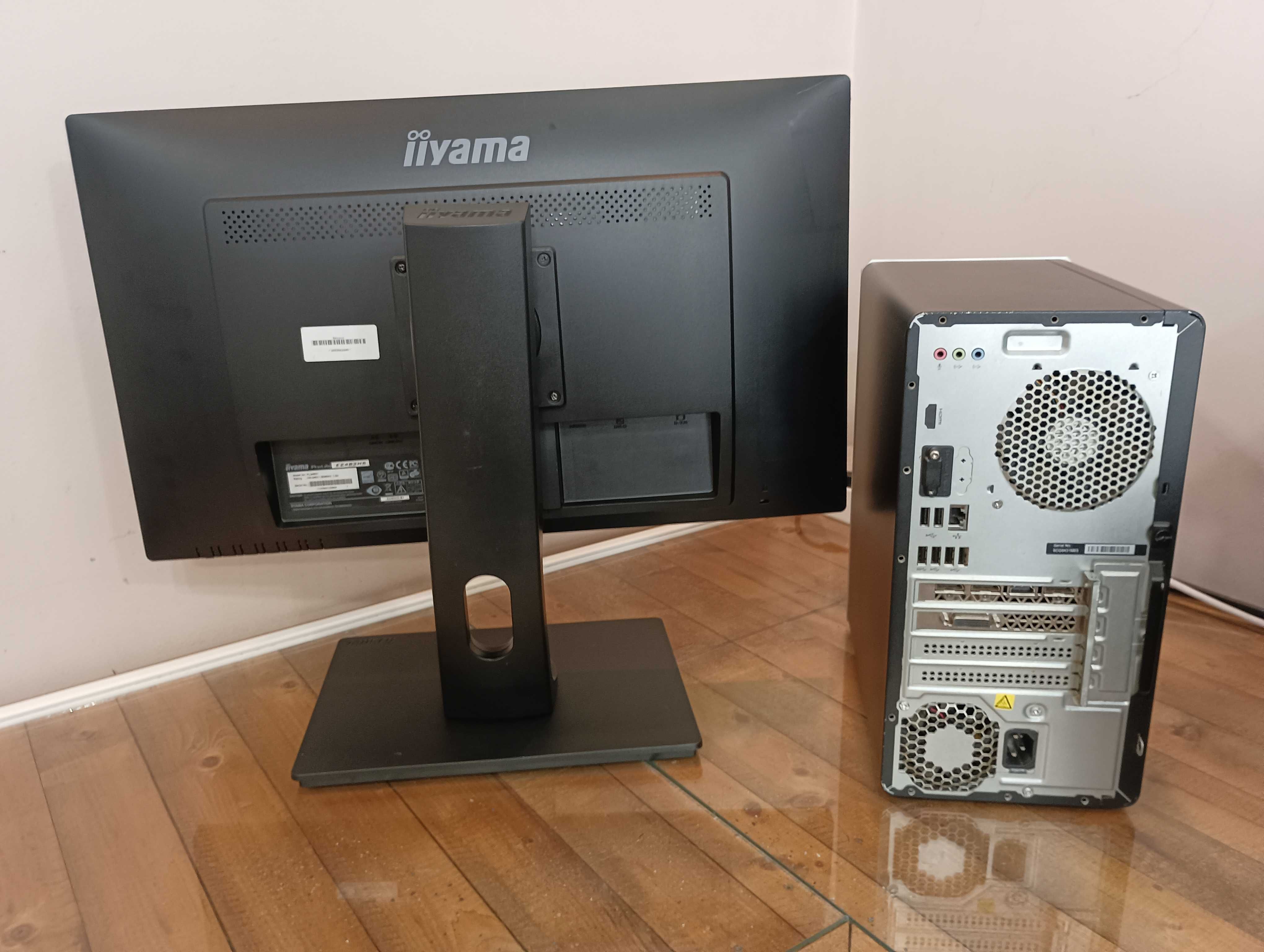 Компютър HP Pavilion TPC-W043-MT  + монитор, клавиатура и мишка