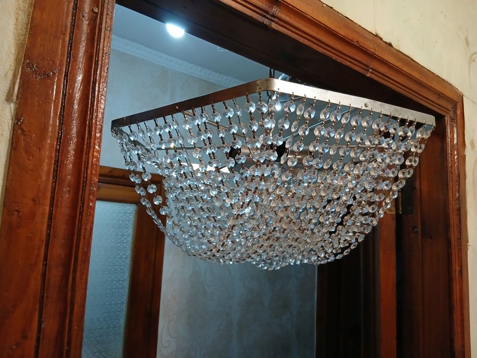 Люстра хрустальная