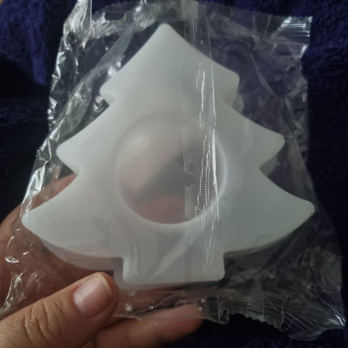 Forma silicon pentru suport lumanare informa de brad