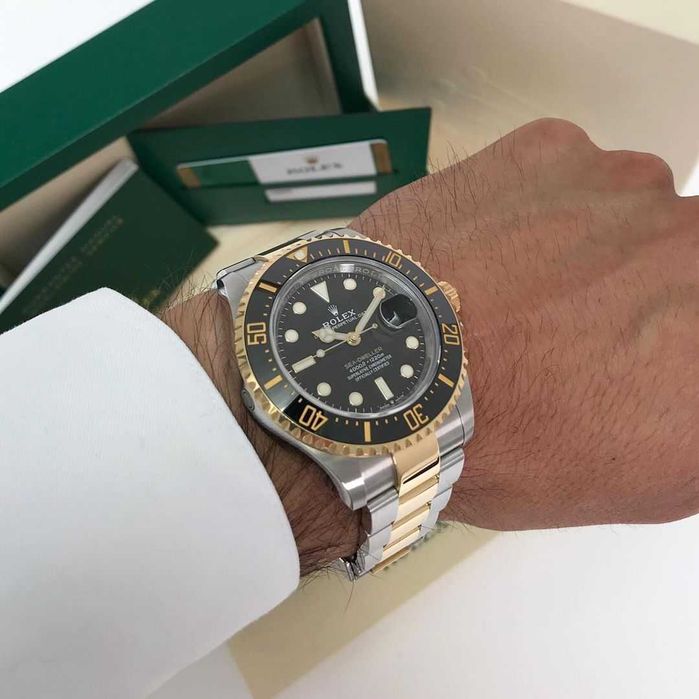 Rolex Sea-Dweller 43mm сребро злато