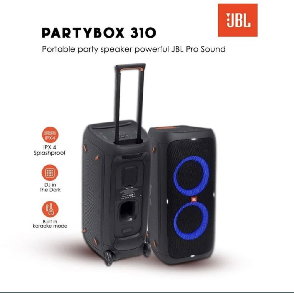 JBL 310  караоке колонка прокат