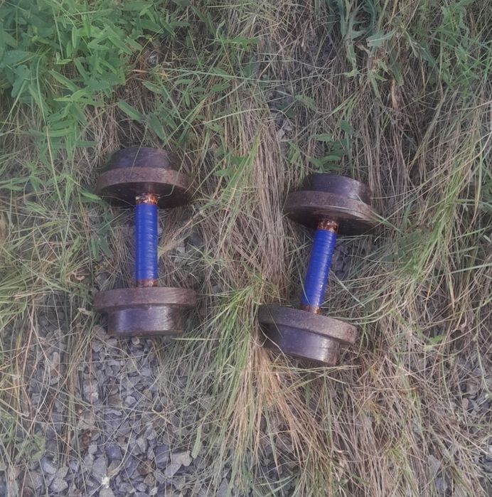 Гантель, каждый по 14кг, кому интересно звоните