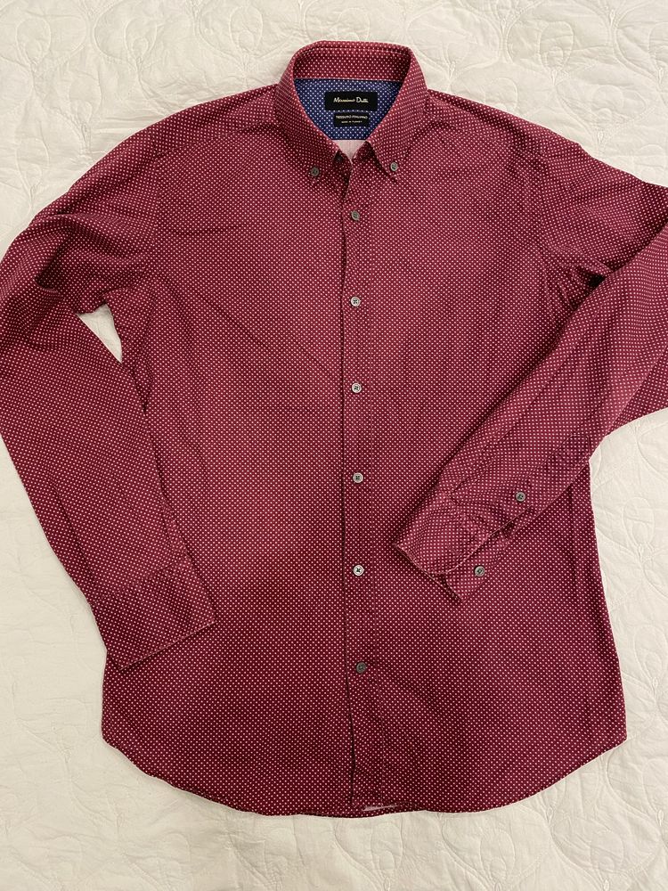 Две рубашки Massimo Dutti ( Испания) размер S   И Only&Sons (Дания) М