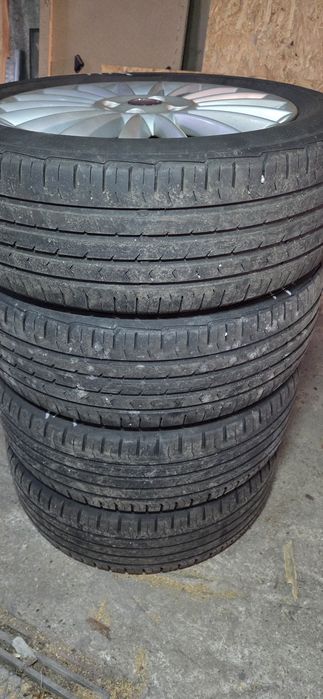 FIAT PUNTO Джанти със летни гуми 195/55/16 6J ET45 4×100 ДОТ 1317