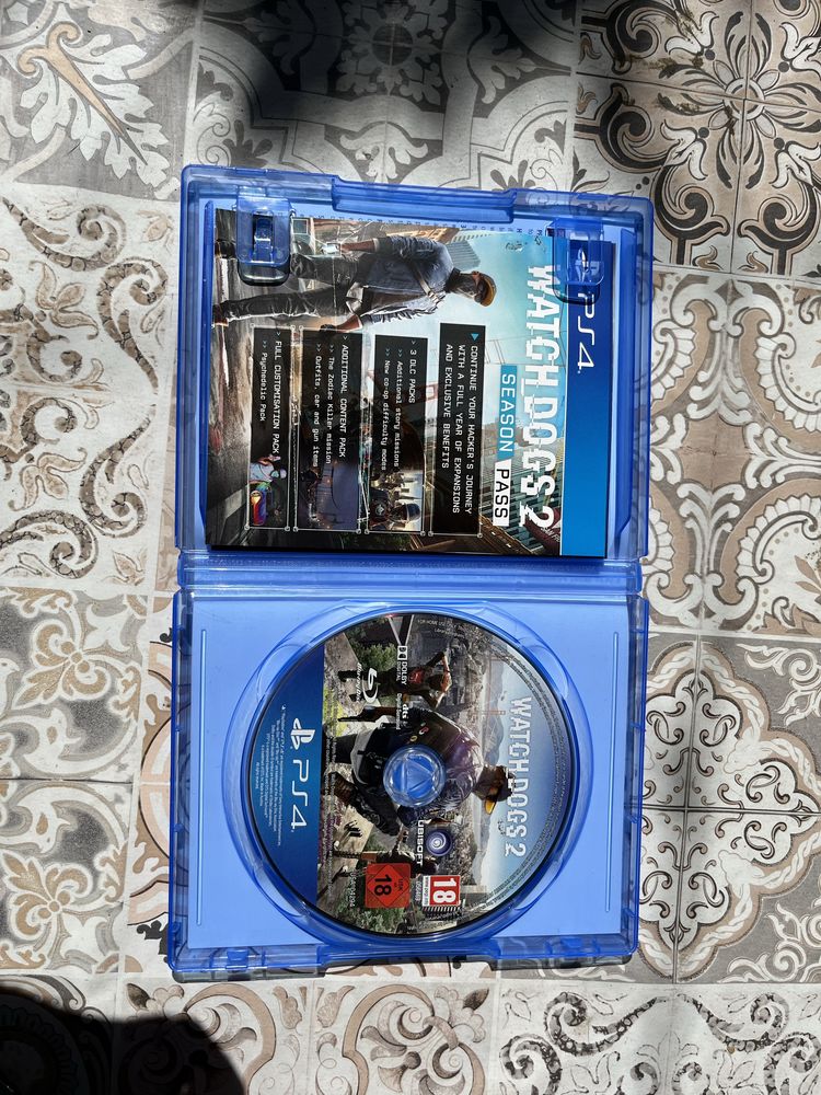 Uncharted 4, ACValhalla, MK, Watch Dogs - Ps4
