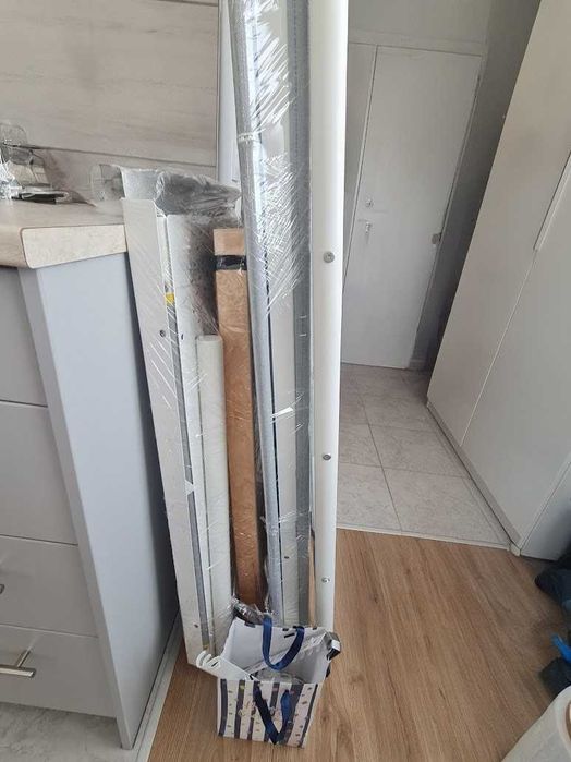 Легло с надстройка и бюро VITVAL IKEA