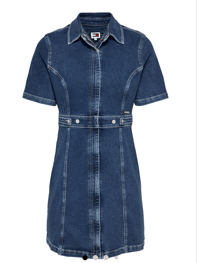 Рокля тип риза от деним Tommy Jeans