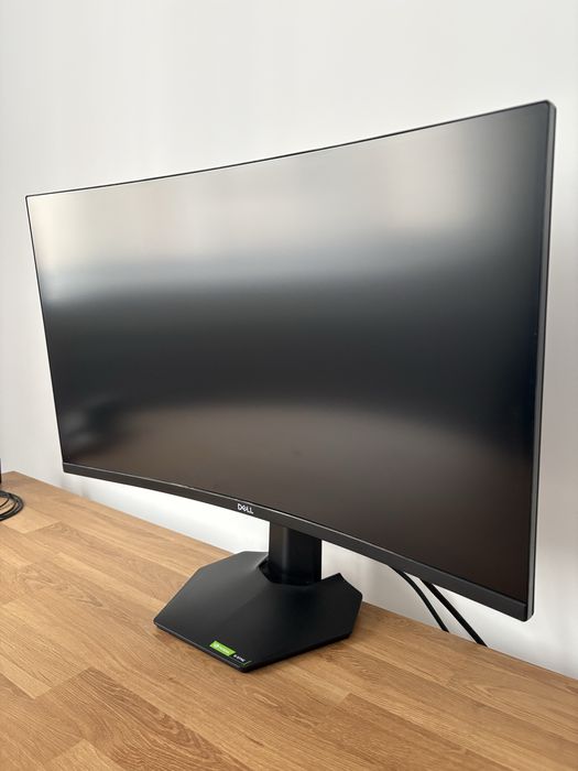 Monitor curbat Dell S2721HGFA, VA, 27 inch, 1080p, 144Hz