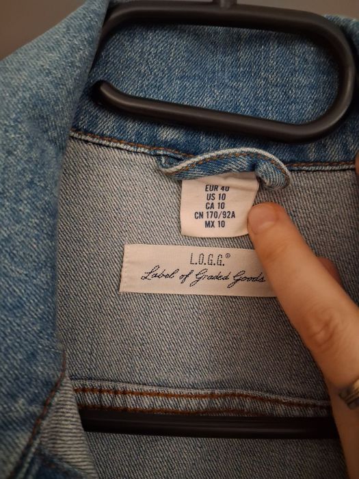 Geaca denim H&M 40