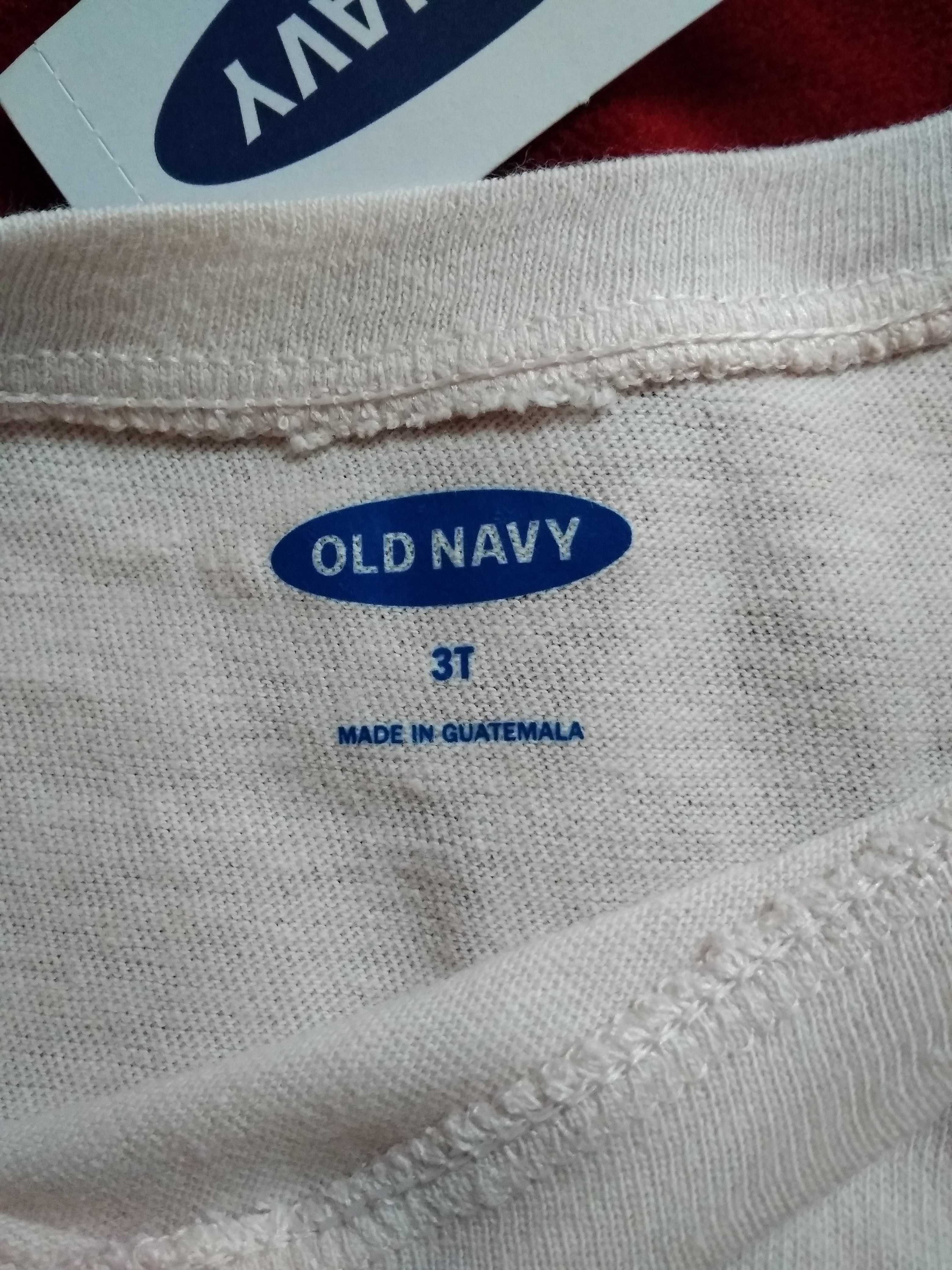 Новые из США Old Navy кофты футболки на 3-4 года