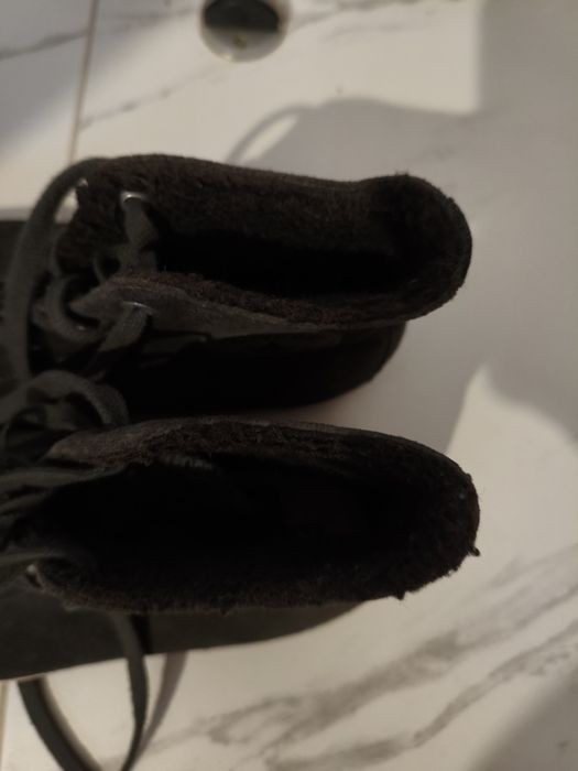 Converse ghete îmblănite,piele întoarsă, 41