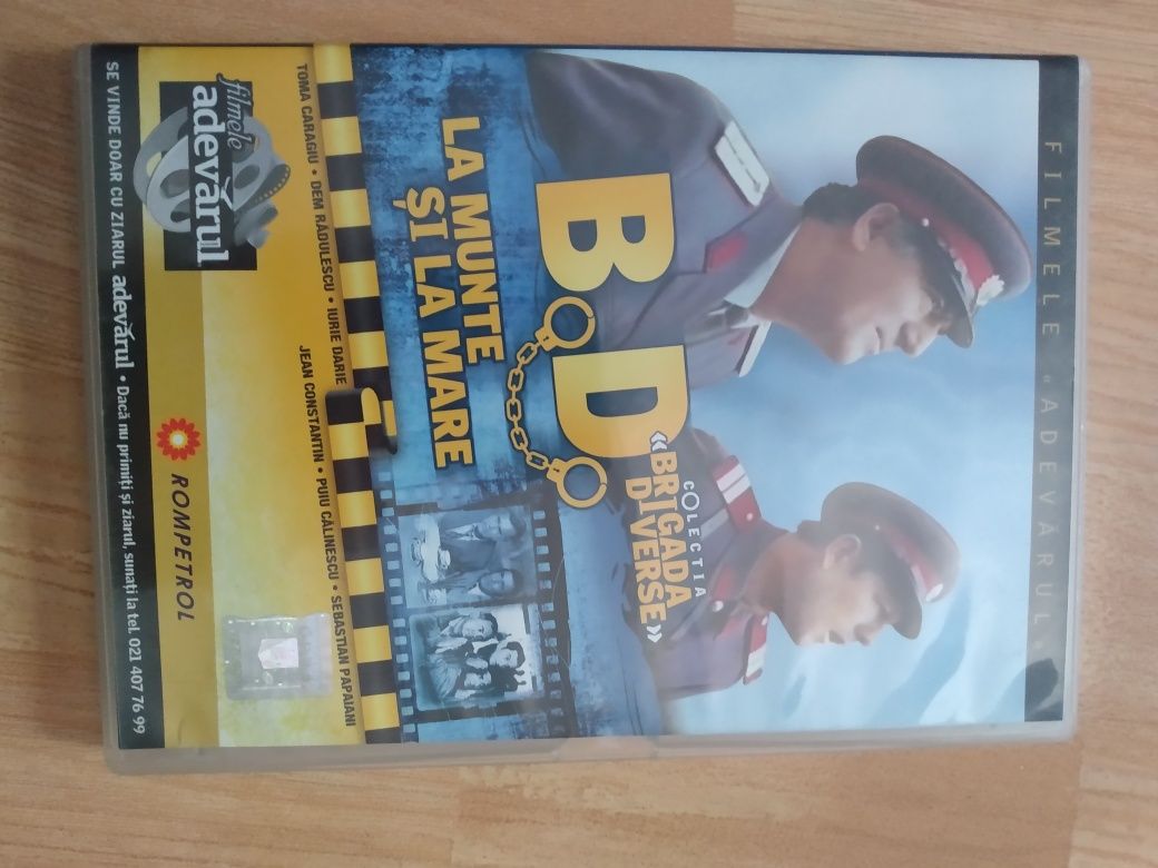 Dvd filme romanesti,B.D.-Brigada diverse-La munte si la mare-In alerta