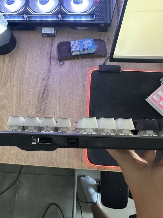 Tastatura gaming mecanica HyperX Alloy Origins RGB