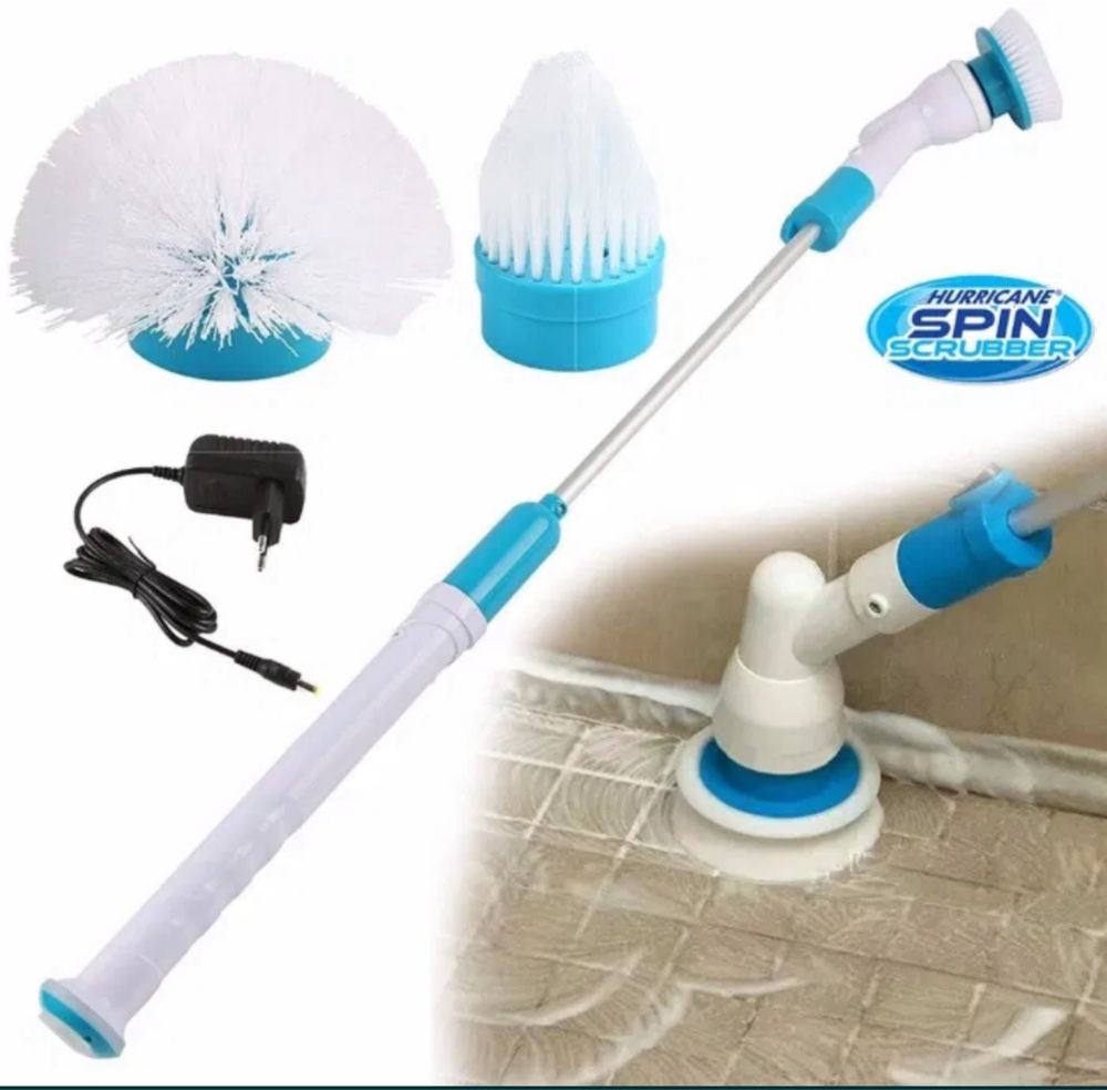 Електрическа четка за почистване на баня Spin scrubber
