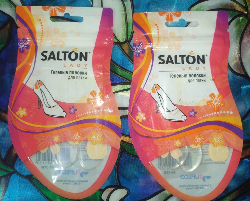 Полоски гелевые от мозолей стельки SALTON. НОВЫЕ! ДОСТАВКА яндекс.