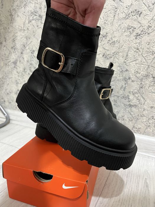 Сапоги на девочку zara размер 35